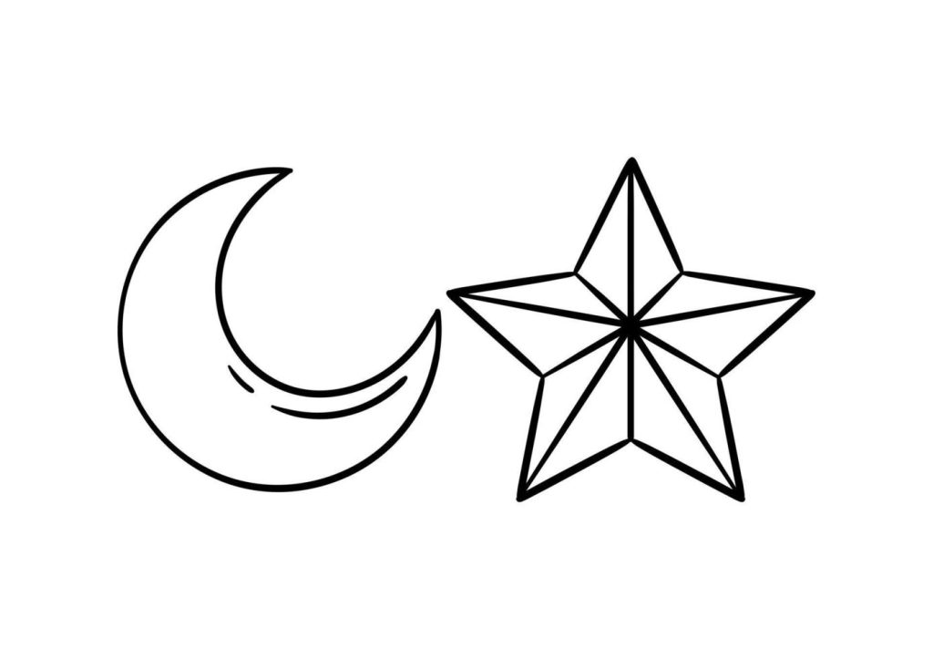 Moon Star Sketch